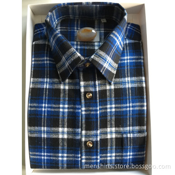 100% Cotton Flannel Fabric Business Shirt